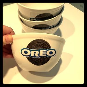 Set of 4 Nabisco Oreo Ice Cream bowls